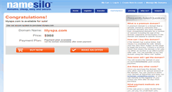 Desktop Screenshot of lilyspa.com